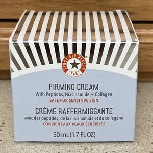 Brand New First Aid Beauty 50 ml Firming Cream with Peptides, Niacinimide
